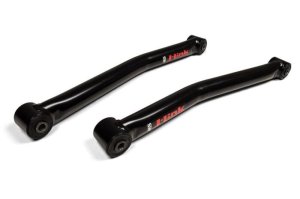 Jeep Wrangler JL Suspension Control Arm Kit - Front - JKS Manufacturing - Fixed J-Link - Gloss Black - `18-`21